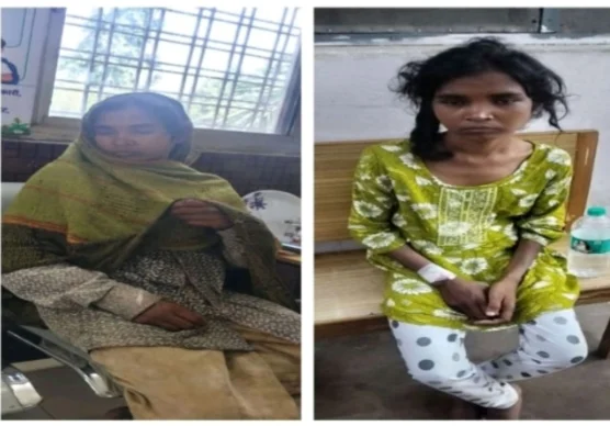 विक्षिप्त महिला के पहचान में जुटी बरगवां पुलिस