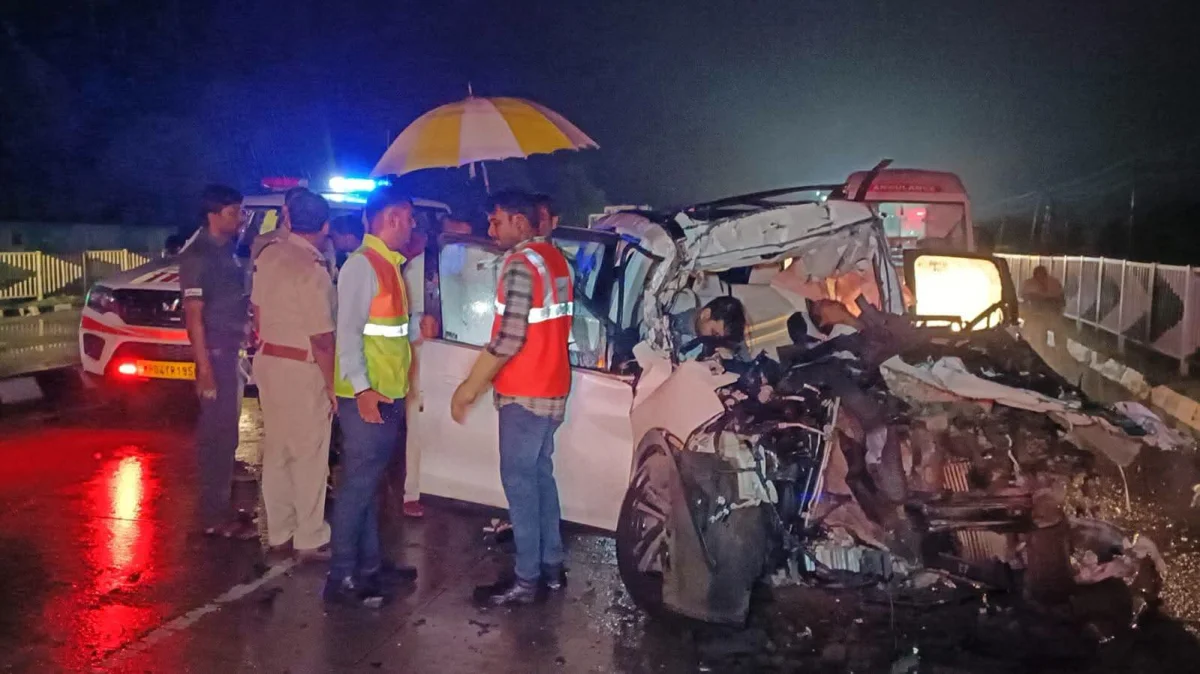 मैहर में सड़क हादसा, एक ही परिवार में 5 लोगो की मौत, देखे वीडियो