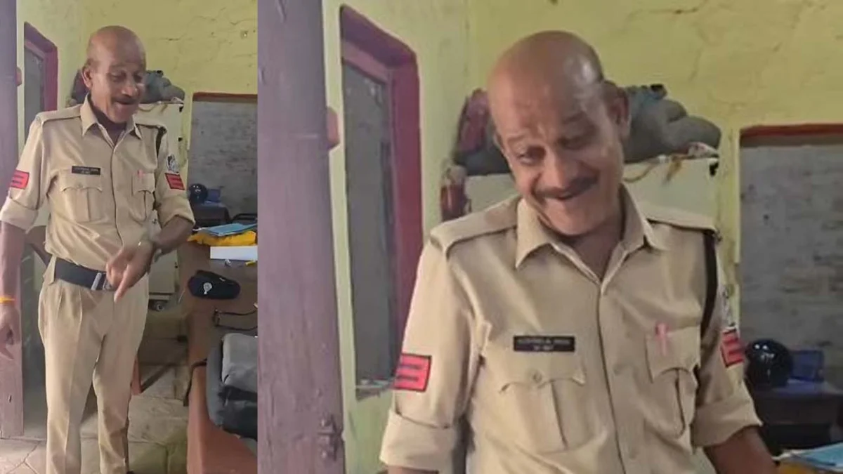 खुद को पुलिस लाइन का गुंडा बताने वाला प्रधान आरक्षक सस्पेंड, देखे वीडियो
