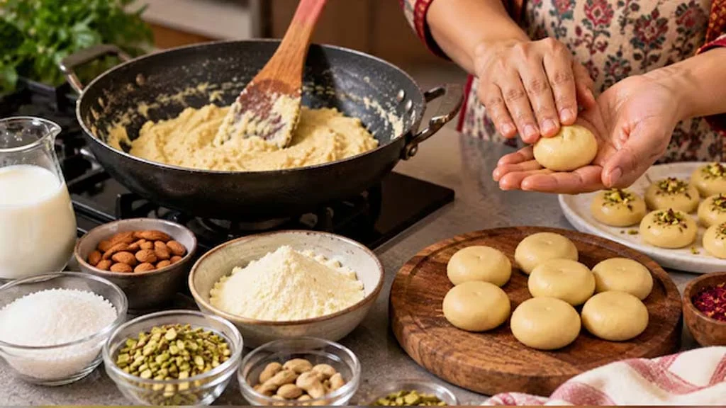 घर-घर में बन रहे स्वादिष्ट व्यंजन